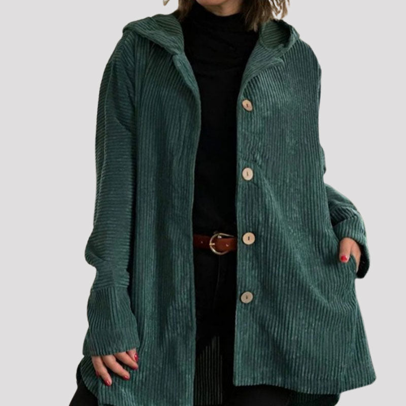Casual fluwelowy hoodie - Sobieksi Kraków