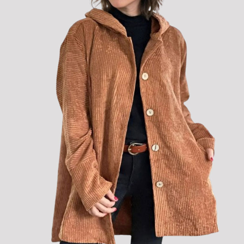 Casual fluwelowy hoodie - Sobieksi Kraków