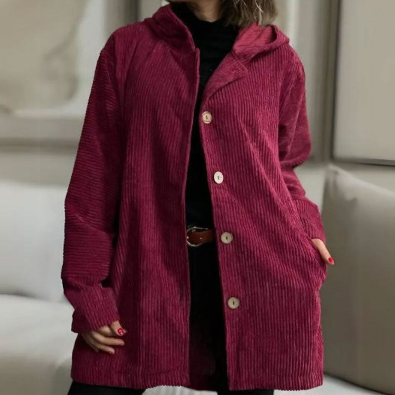 Casual fluwelowy hoodie - Sobieksi Kraków