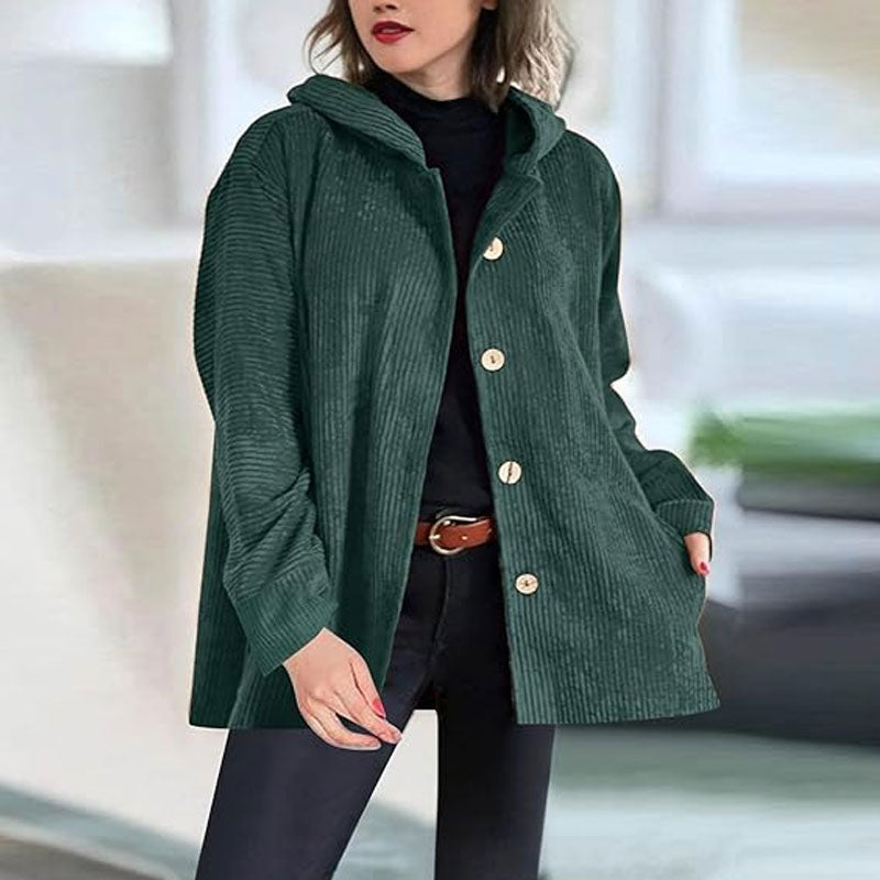 Casual fluwelowy hoodie - Sobieksi Kraków