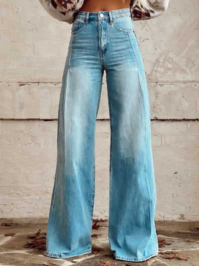Avery™ - Modne Szerokie Spodnie Casual