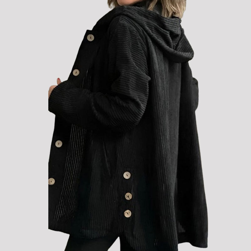Casual fluwelowy hoodie - Sobieksi Kraków
