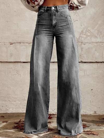 Avery™ - Modne Szerokie Spodnie Casual