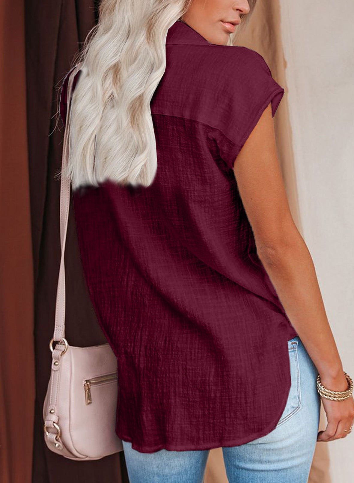 Leonie | Luźny Letni Top