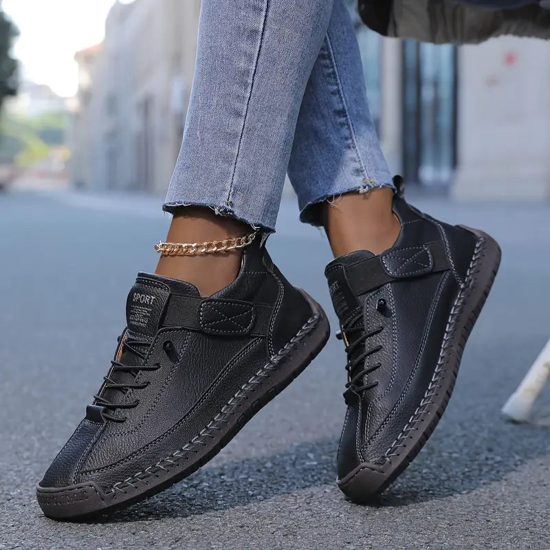 Skórzane sneakersy ortopedyczne – Sobieksi Kraków