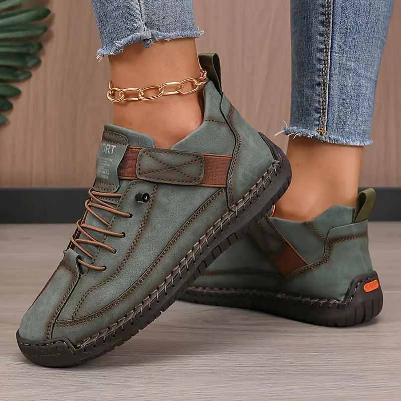 Skórzane sneakersy ortopedyczne – Sobieksi Kraków