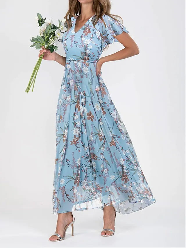 Kathrine™ | Elegancka Sukienka Maxi z Fajną Sylwetką