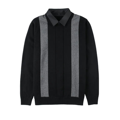 Elijah™ - Klasyczny Sweter w Paski