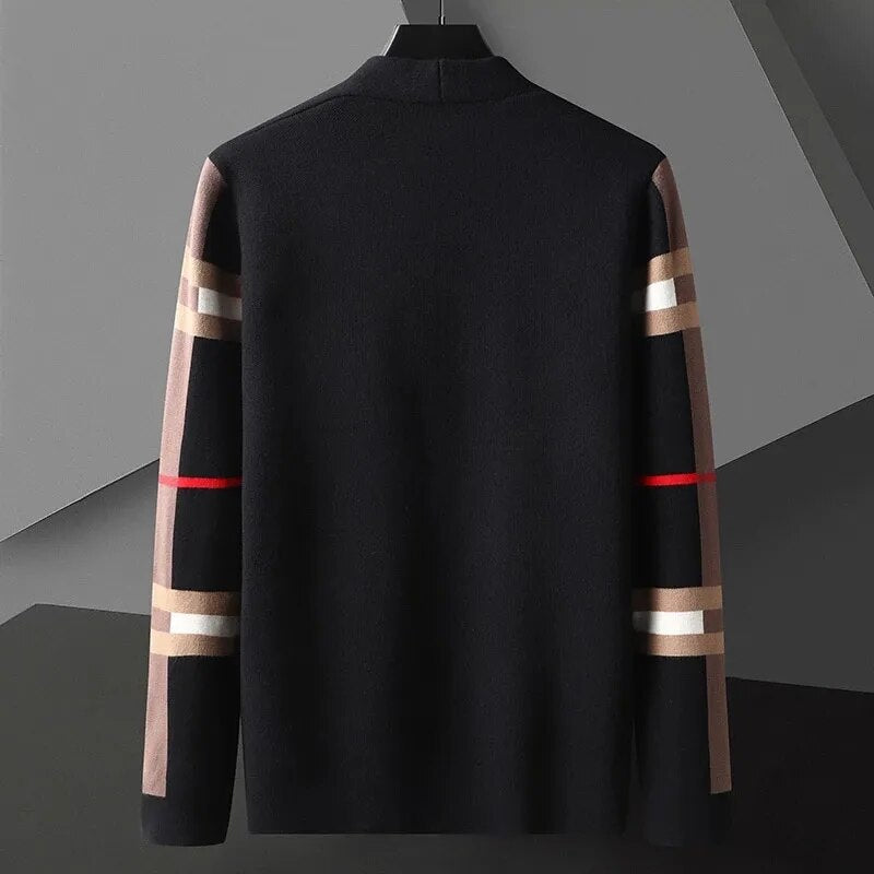 Liam™ - Elegancki Sweter z Wełny Premium
