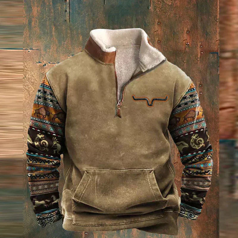 Tim | Sweter z zamkiem