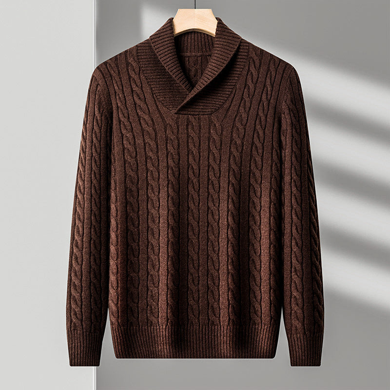 Ethan™ - Modny Sweter z Dzianiny