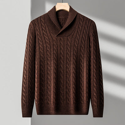 Ethan™ - Modny Sweter z Dzianiny