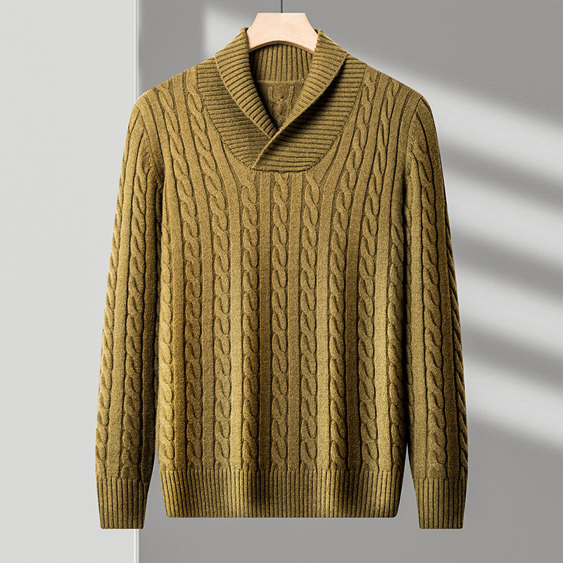 Ethan™ - Modny Sweter z Dzianiny