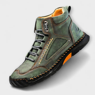 Wysokie skórzane buty - Sobieksi Kraków