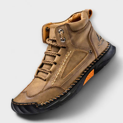 Wysokie skórzane buty - Sobieksi Kraków