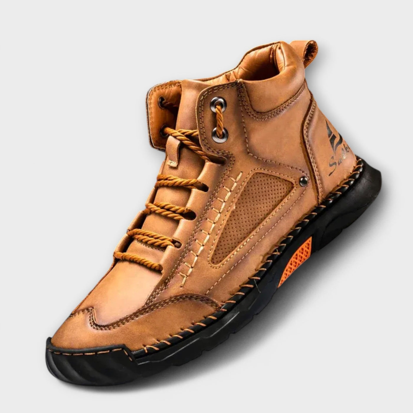 Wysokie skórzane buty - Sobieksi Kraków