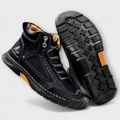 Wysokie skórzane buty - Sobieksi Kraków