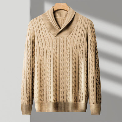 Ethan™ - Modny Sweter z Dzianiny