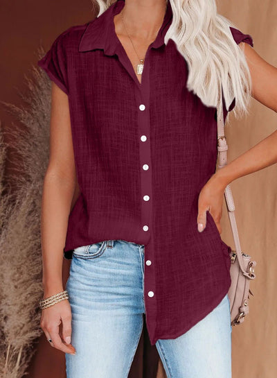 Leonie | Luźny Letni Top