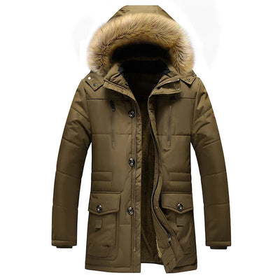 Elegancka parka jasna
